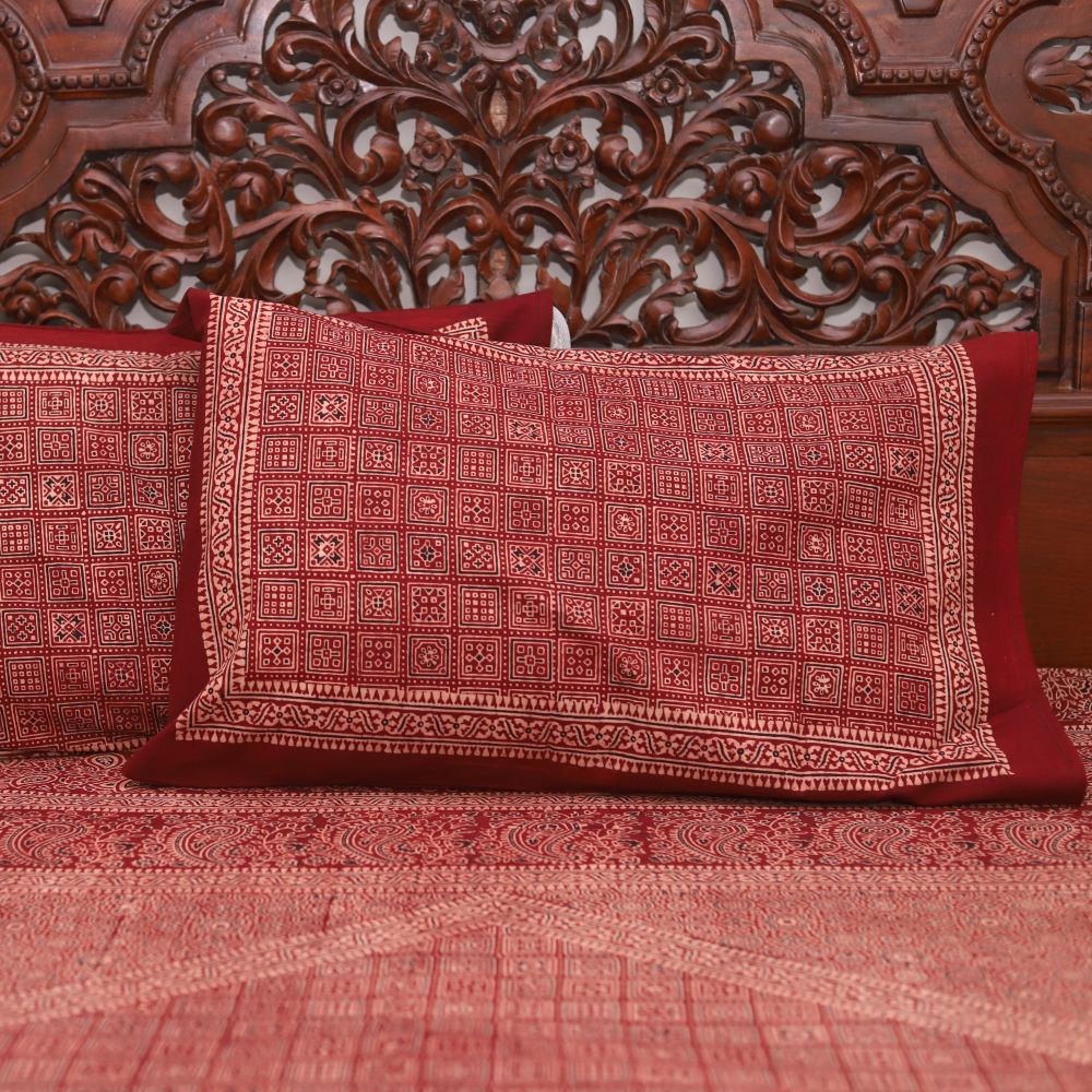 Natural Dye Double Bedsheet